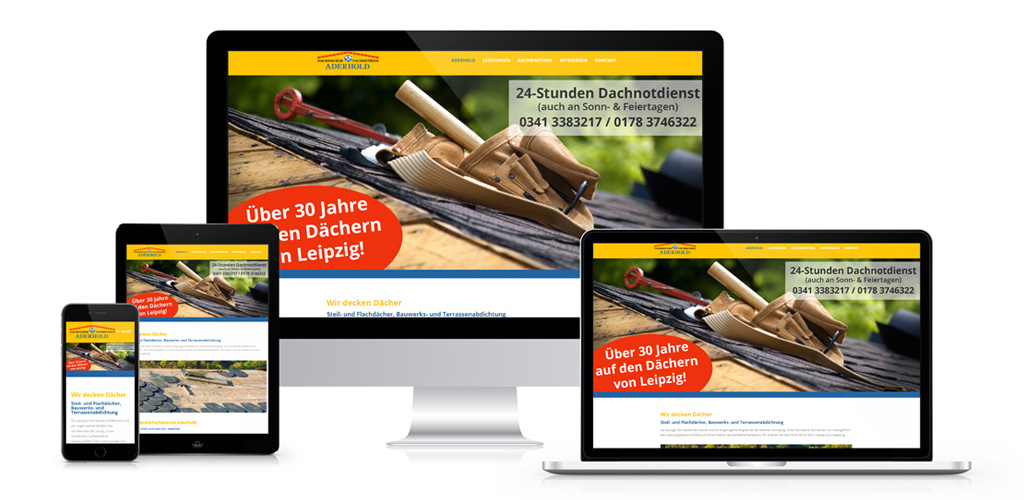 Read more about the article Webdesign Dachnotdienst Leipzig