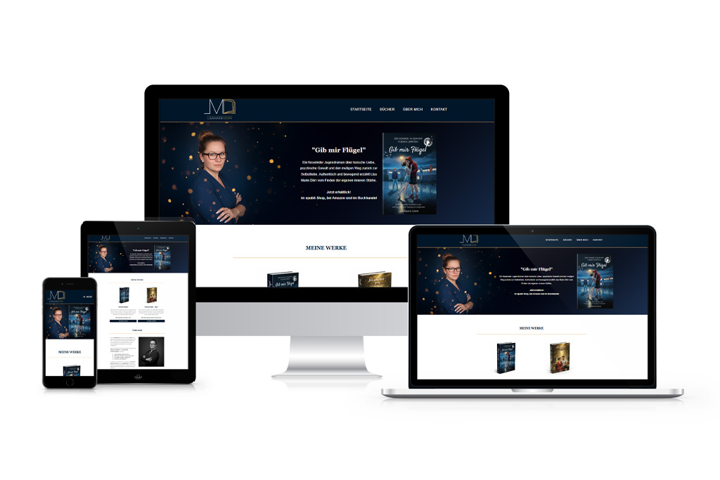 Du betrachtest gerade Webdesign für die Autorenseite